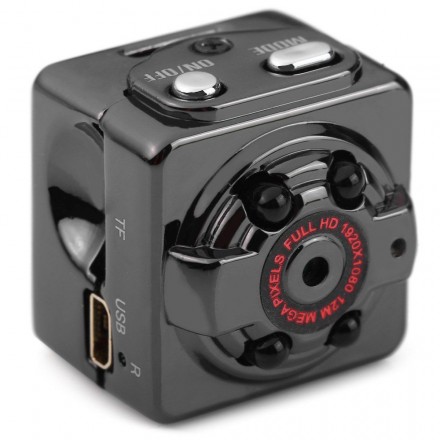 Mini Camera Auto Full 1080P HD IR - DVR [SK18]
